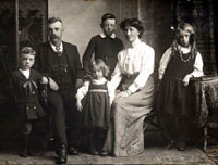 Jessie Bunn and family