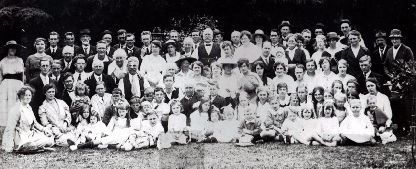 Bunn family picnic 1919