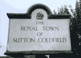 Sutton Coldfield sign