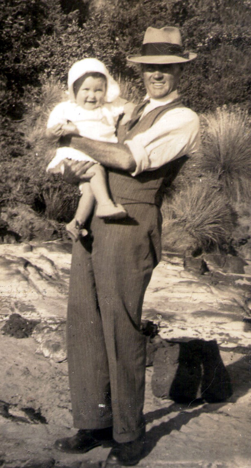 Harry Wilson and niece Cynthia Moore