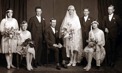 Wedding of Henry Dadswell and Jessie Smiley