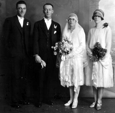 Wedding of Doug Smiley and Gertrude McIntyre