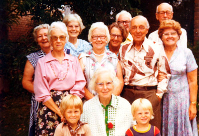 1980 photo of Smiley family members